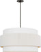 Visual Comfort Studio - EP1196AI - Six Light Hanging Shade - Belaro - Aged Iroged Iron