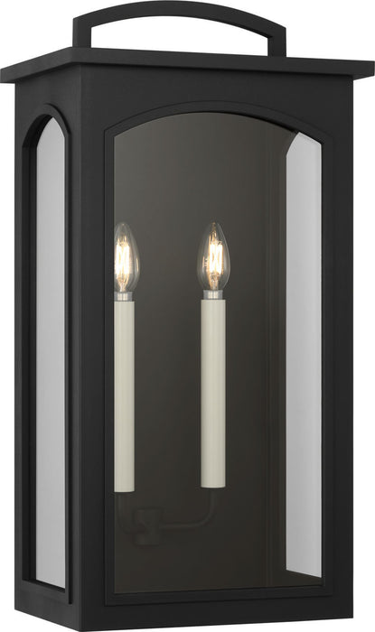 Visual Comfort Studio - CO1572TXB - Two Light Wall Lantern - Modesto - Textured Black/Textured Black