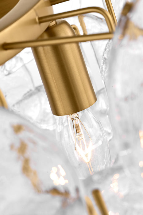 Visual Comfort Studio - KSF1113BBS - Three Light Flush Mount - Candace - Burnished Brass/Burnished Brass