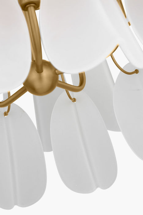 Visual Comfort Studio - CC1825BBS - Five Light Chandelier - Chloe - Burnished Brass/Burnished Brass
