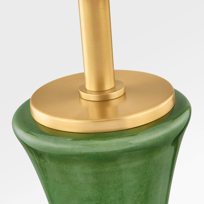 Visual Comfort Studio - KST1251GG - One Light Table Lamp - Amber - Green/Green