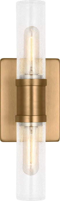 Visual Comfort Studio - 4465002CC-848 - Two Light Vanity - Keaton - Satin Brass/Satin Brass
