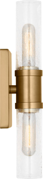 Visual Comfort Studio - 4465002CC-848 - Two Light Vanity - Keaton - Satin Brass/Satin Brass
