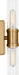 Visual Comfort Studio - 4465002CC-848 - Two Light Vanity - Keaton - Satin Brass/Satin Brass