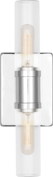 Visual Comfort Studio - 4465002CF-05 - Two Light Vanity - Keaton - Chrome/Chrome