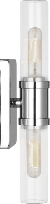 Visual Comfort Studio - 4465002CF-05 - Two Light Vanity - Keaton - Chrome/Chrome