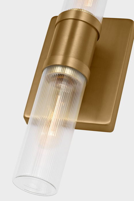 Visual Comfort Studio - 4465002CF-848 - Two Light Vanity - Keaton - Satin Brass/Satin Brass