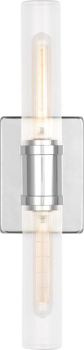Visual Comfort Studio - 4565002CF-05 - Two Light Vanity - Keaton - Chrome/Chrome