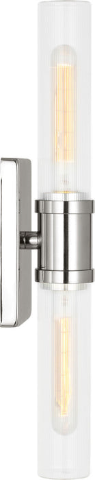 Visual Comfort Studio - 4565002CF-05 - Two Light Vanity - Keaton - Chrome/Chrome