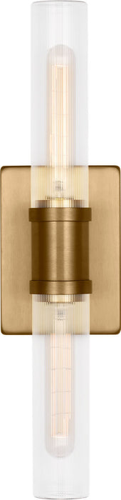 Visual Comfort Studio - 4565002CF-848 - Two Light Vanity - Keaton - Satin Brass/Satin Brass
