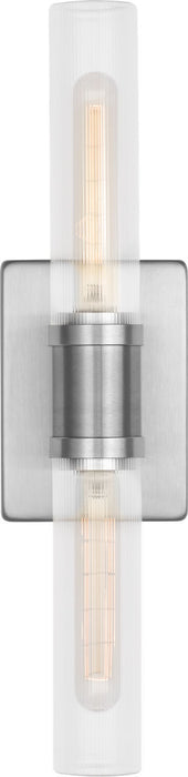 Visual Comfort Studio - 4565002CF-962 - Two Light Vanity - Keaton - Brushed Nickel/Brushed Nickel