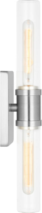 Visual Comfort Studio - 4565002CF-962 - Two Light Vanity - Keaton - Brushed Nickel/Brushed Nickel