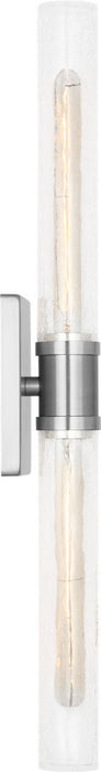Visual Comfort Studio - 4665002CC-962 - Two Light Vanity - Keaton - Brushed Nickel/Brushed Nickel