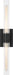 Visual Comfort Studio - 4665002CF-112 - Two Light Vanity - Keaton - Midnight Black/Midnight Black
