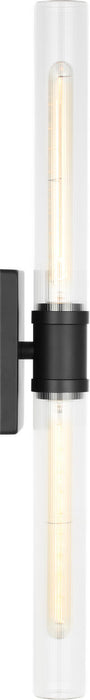 Visual Comfort Studio - 4665002CF-112 - Two Light Vanity - Keaton - Midnight Black/Midnight Black