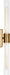 Visual Comfort Studio - 4665002CF-848 - Two Light Vanity - Keaton - Satin Brass/Satin Brass
