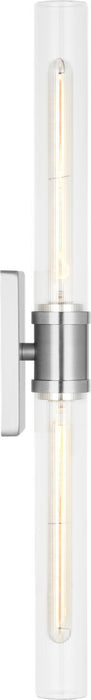 Visual Comfort Studio - 4665002CF-962 - Two Light Vanity - Keaton - Brushed Nickel/Brushed Nickel