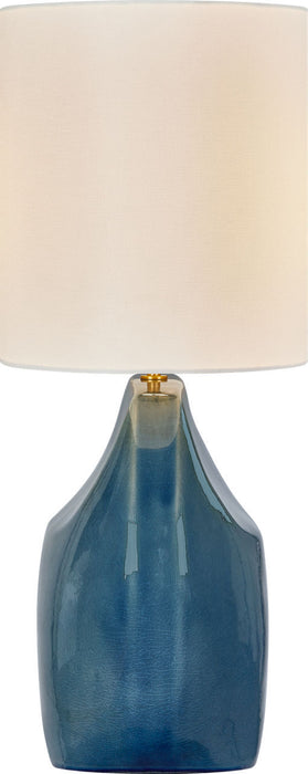 Visual Comfort Studio - HT1161DOC - One Light Table Lamp - Pente - Deep Ocean Crackle/Deep Ocean Crackle