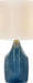 Visual Comfort Studio - HT1161DOC - One Light Table Lamp - Pente - Deep Ocean Crackle/Deep Ocean Crackle