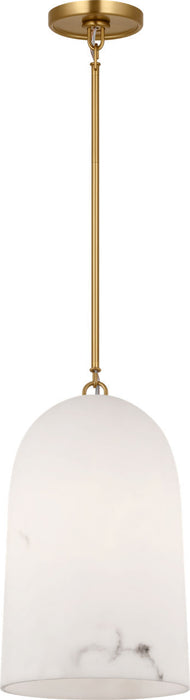 Visual Comfort Studio - CP1491BBS - One Light Pendant - Savina - Burnished Brass/Burnished Brass