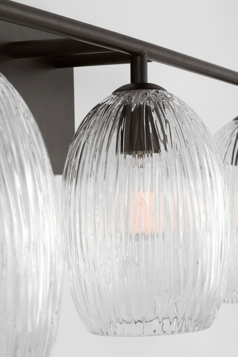 Visual Comfort Studio - HV1003AI - Three Light Bath - Serafina - Aged Iroged Iron