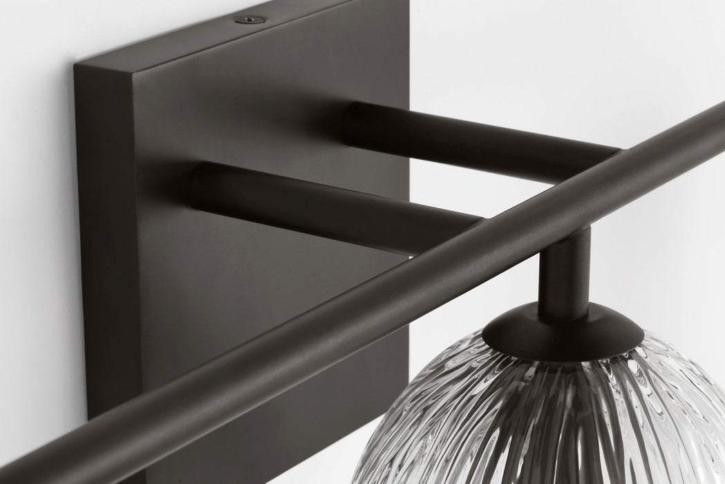 Visual Comfort Studio - HV1003AI - Three Light Bath - Serafina - Aged Iroged Iron