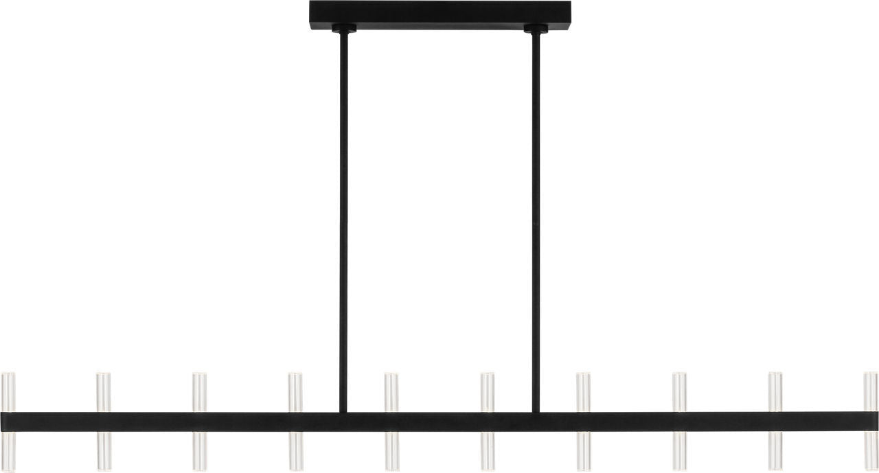 Visual Comfort Studio - SLC11120MBK - LED Linear Pendant - Silas - Midnight Black/Midnight Black