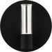 Visual Comfort Studio - SLW1071MBK - LED Wall Sconce - Silas - Midnight Black/Midnight Black