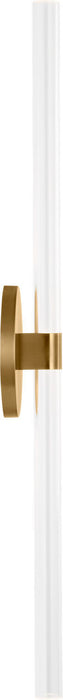 Visual Comfort Studio - SLW1102BBS - LED Wall Sconce - Silas - Burnished Brass | Burnished Brass