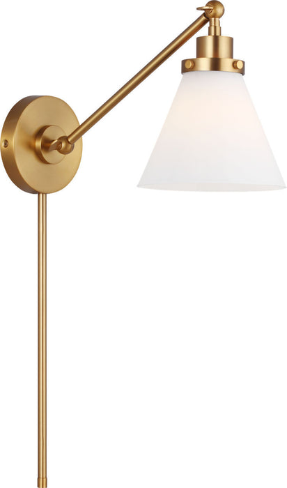 Visual Comfort Studio - CW1121BBSMG - One Light Wall Sconce - Wellfleet - Burnished Brass/Burnished Brass