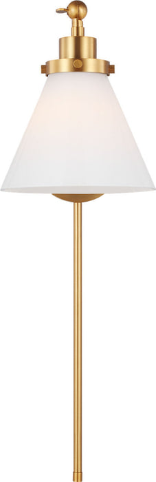 Visual Comfort Studio - CW1121BBSMG - One Light Wall Sconce - Wellfleet - Burnished Brass/Burnished Brass