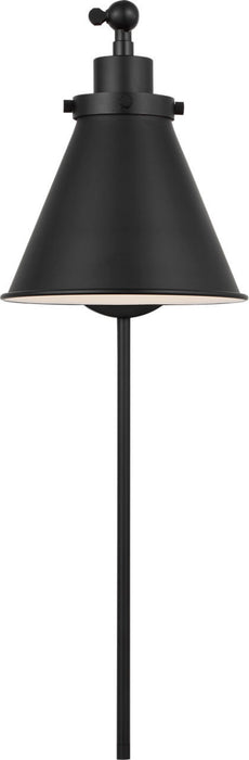 Visual Comfort Studio - CW1121MBK - One Light Wall Sconce - Wellfleet - Midnight Black/Midnight Black
