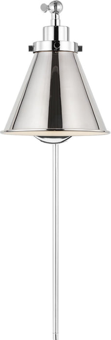 Visual Comfort Studio - CW1121PN - One Light Wall Sconce - Wellfleet - Polished Nickel/Polished Nickel