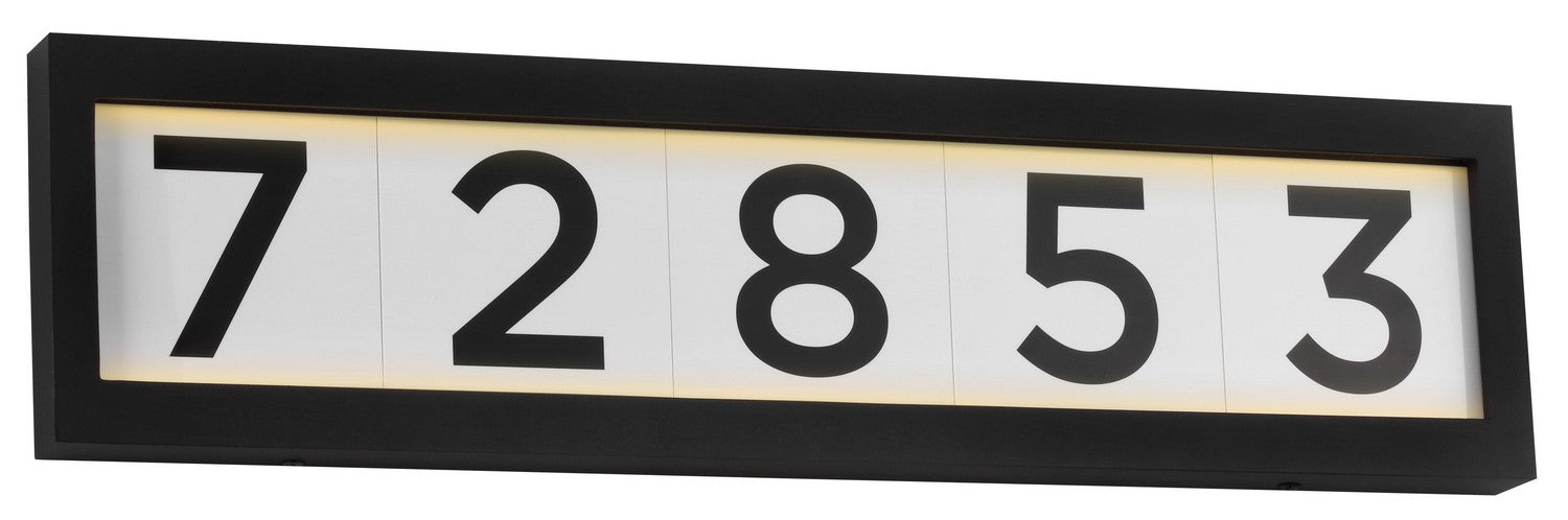 Generation Lighting - GLO2151TXB - Address Light LED - Address Light - Textured Black