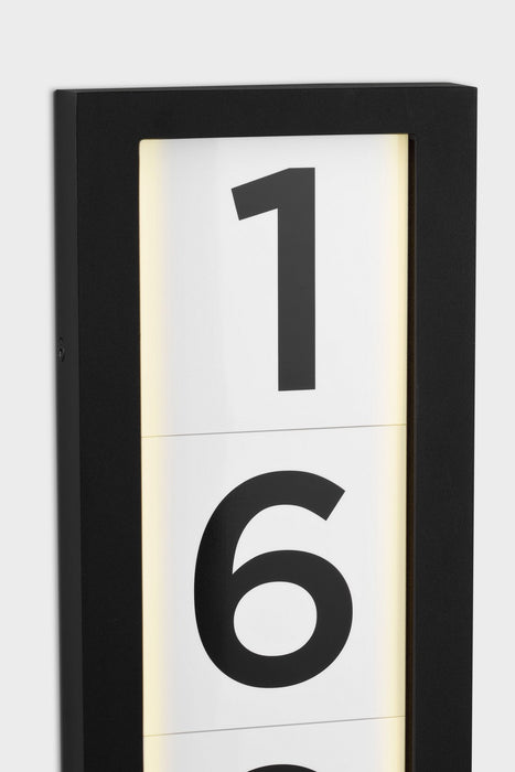 Generation Lighting - GLO2151TXB - Address Light LED - Address Light - Textured Black