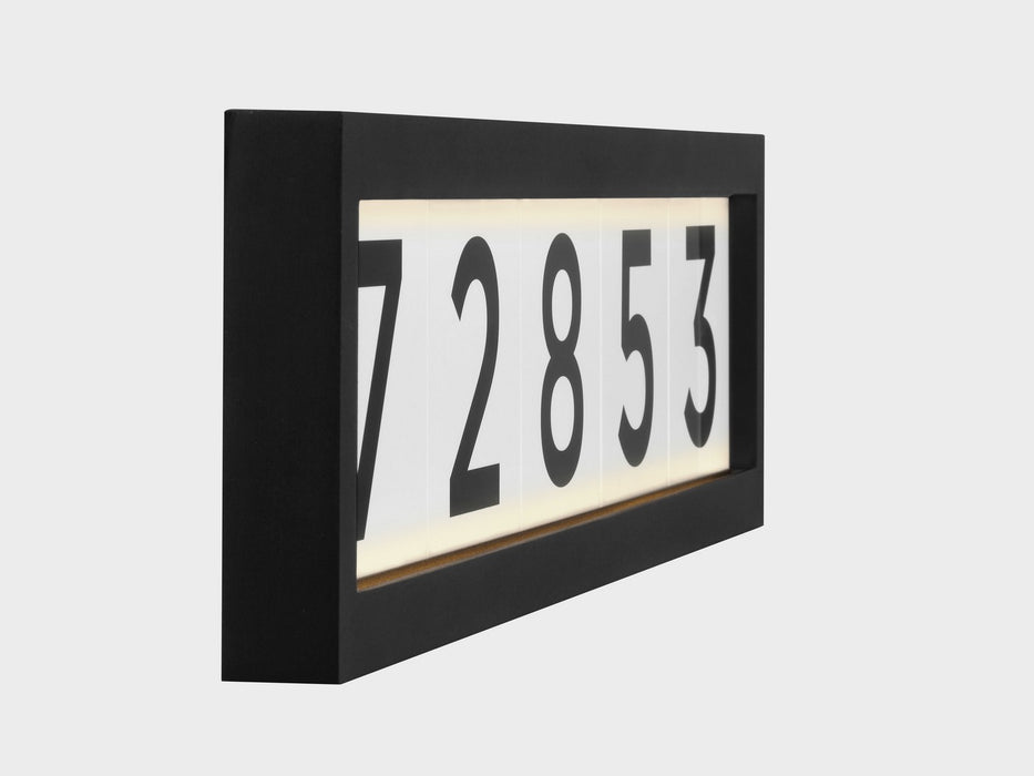 Generation Lighting - GLO2151TXB - Address Light LED - Address Light - Textured Black