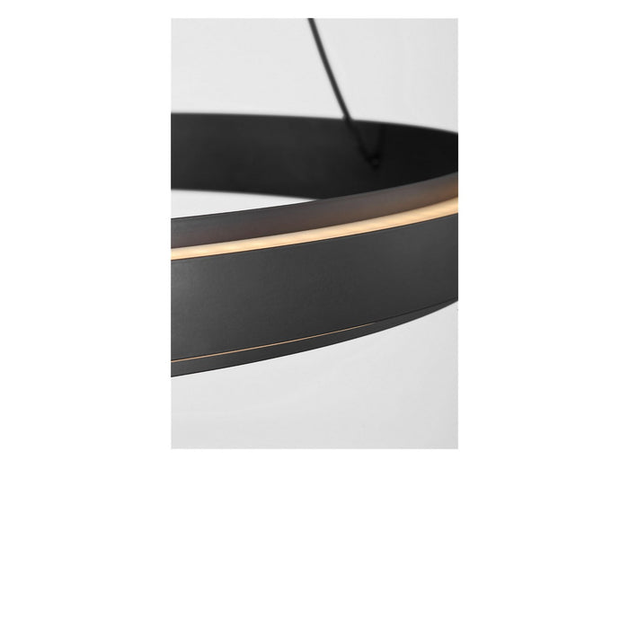Generation Lighting - GLC1891MBK - LED Chandelier - Aro - Midnight Black