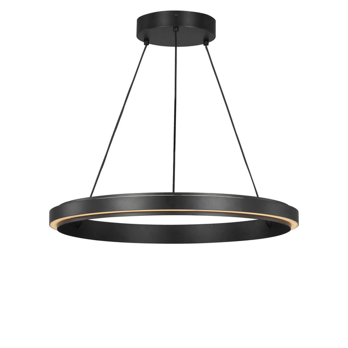 Generation Lighting - GLC1891MBK - LED Chandelier - Aro - Midnight Black