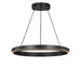 Generation Lighting - GLC1891MBK - LED Chandelier - Aro - Midnight Black