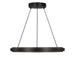 Generation Lighting - GLC1891MBK - LED Chandelier - Aro - Midnight Black