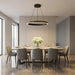 Generation Lighting - GLC1891MBK - LED Chandelier - Aro - Midnight Black