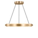 Generation Lighting - GLC1891SB - LED Chandelier - Aro - Satin Brass