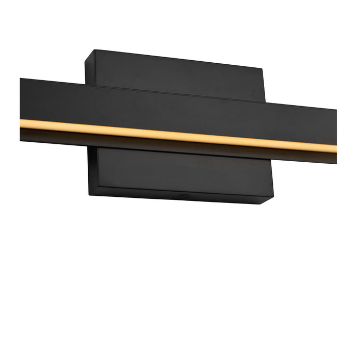 Generation Lighting - GLV1921MBK - LED Vanity - Aro - Midnight Black