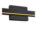 Generation Lighting - GLV1921MBK - LED Vanity - Aro - Midnight Black
