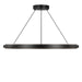 Generation Lighting - GLC1901MBK - LED Chandelier - Aro - Midnight Black