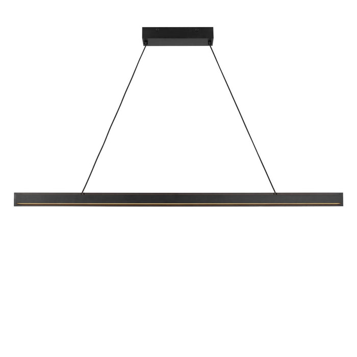 Generation Lighting - GLC1911MBK - Linear Chandelier - Aro - Midnight Black