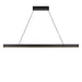 Generation Lighting - GLC1911MBK - Linear Chandelier - Aro - Midnight Black