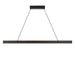 Generation Lighting - GLC1911MBK - Linear Chandelier - Aro - Midnight Black