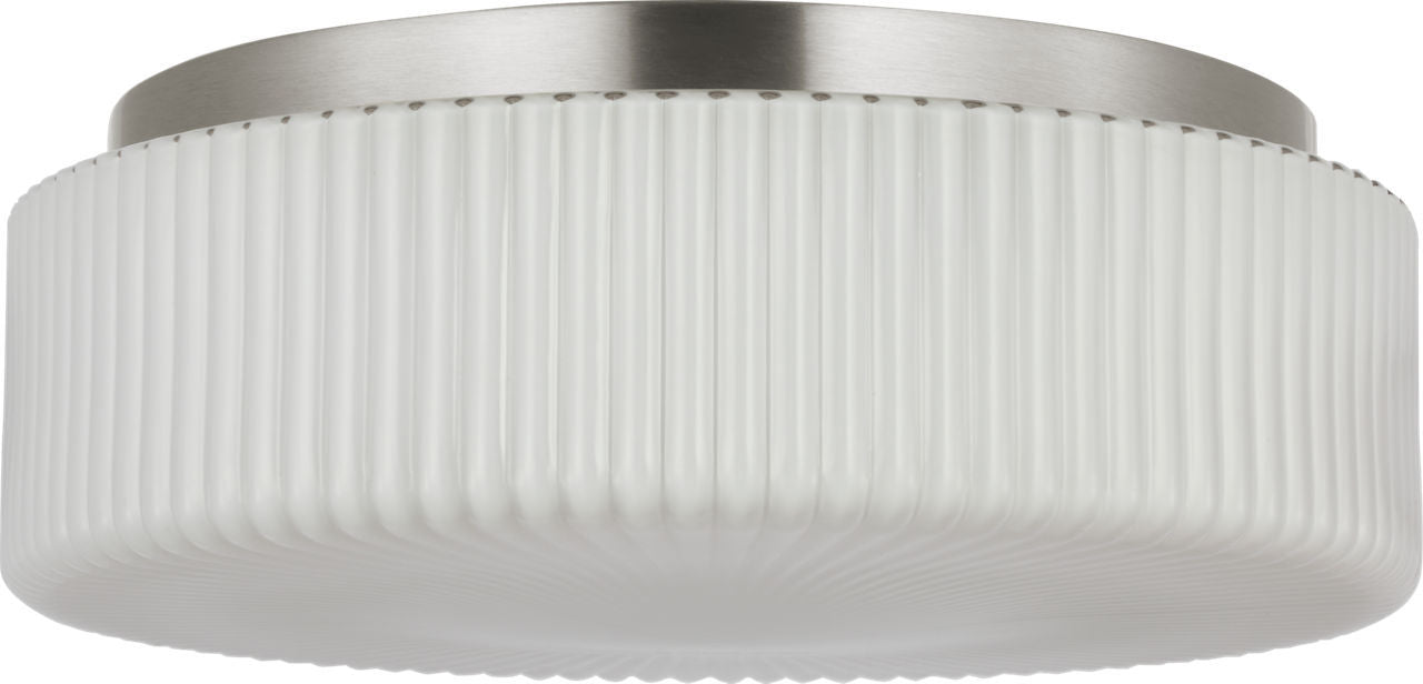 Generation Lighting - GLF1992BN - Two Light Flush Mount - Axira - Brushed Nickel