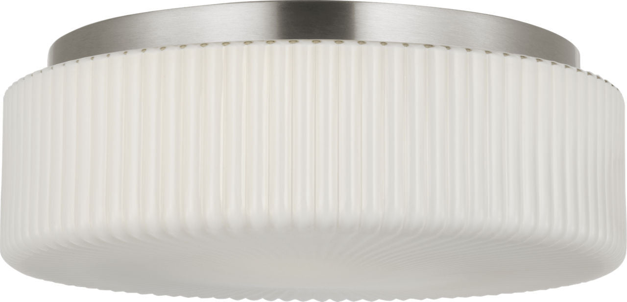 Generation Lighting - GLF1992BN - Two Light Flush Mount - Axira - Brushed Nickel